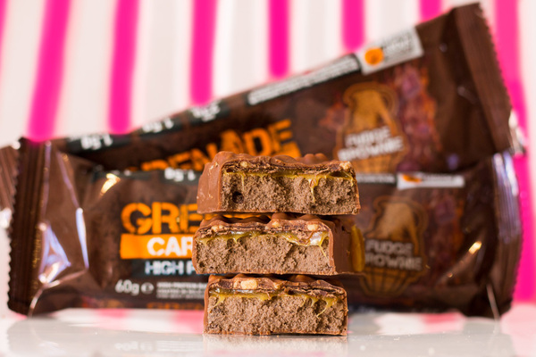 Grenade Fudge Brownie