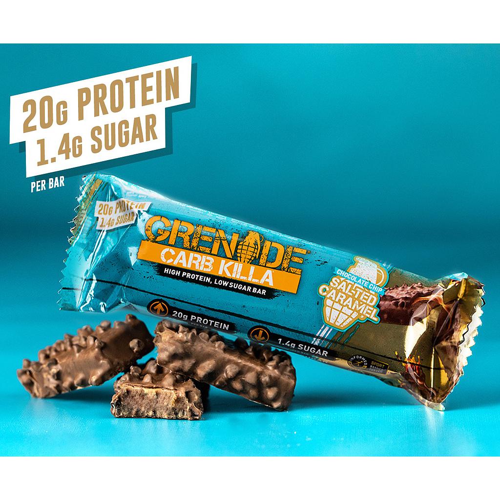 Grenade Choc Chip Salted Caramel Bar 